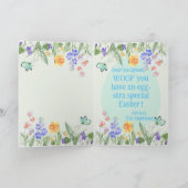  konijnenoren Maltees Pasen Kaart (Binnen)