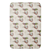 konijnenpaar in Victoriaans kleding Badmat (Voorkant Verticaal)