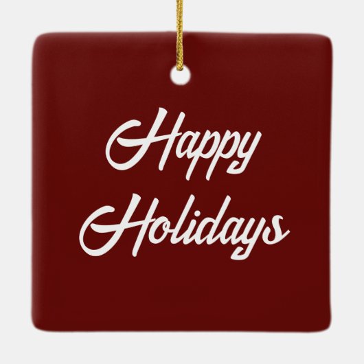 konijnenpaar in Victoriaans kleding Keramisch Ornament (Achterkant)