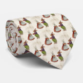 konijnenpaar in Victoriaans kleding Stropdas (Opgerold)