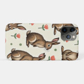 konijnenpatroon Case-Mate iPhone case (Achterkant (horizontaal))