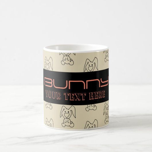 KONIJNENPATROON KOFFIEMOK (Center)