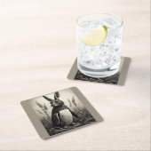 Konijnenpinguïn Mythisch Wezen Kartonnen Onderzetters (Insitu)