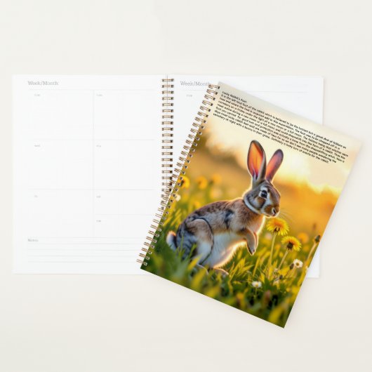 Konijnenpoot Kalender Geluk Planner (Display)