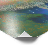 konijnenprinses foto afdruk (Hoek)