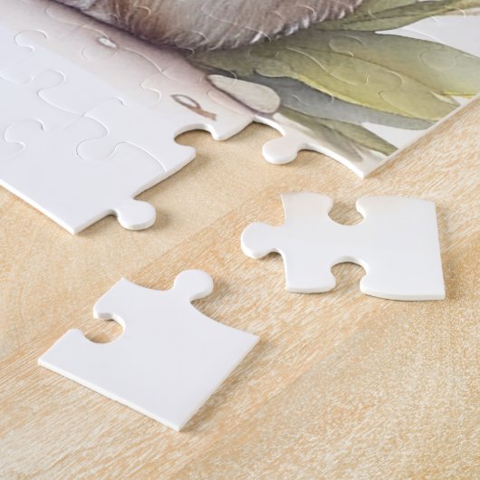  konijnenpuzzel legpuzzel (Zijkant)