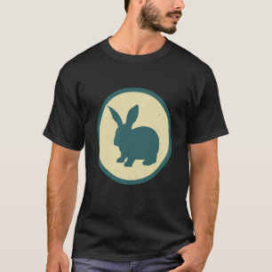 konijnenretro Wilde Dier T-shirt