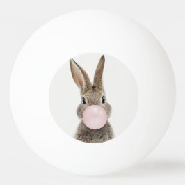Konijnenroze knobbelkieuwmeel pingpongbal