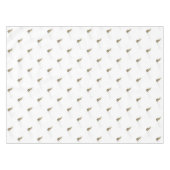 Konijnensporen in de sneeuw Kerstmis Tafelkleed (Voorkant (Horizontaal))