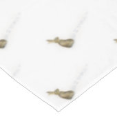 Konijnensporen in de sneeuw Kerstmis Tafelkleed (Gekanteld)