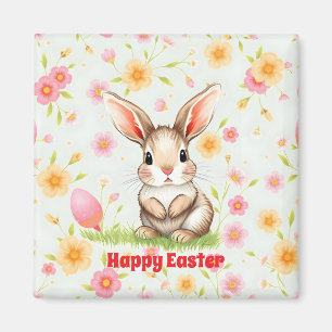 Konijnenvakantie Easter Modern Collectie Magneet