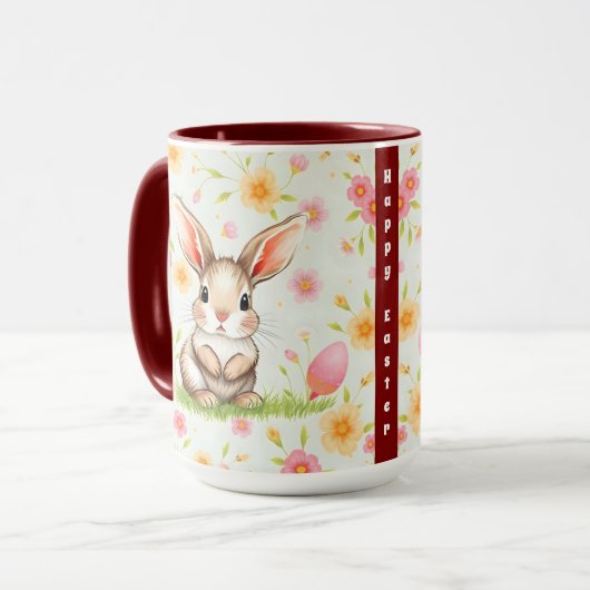 Konijnenvakantie Easter Modern Collectie Mok (Voorkant links)