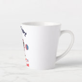 Konijnenvlag Amerika Latte Mok (Rechts)