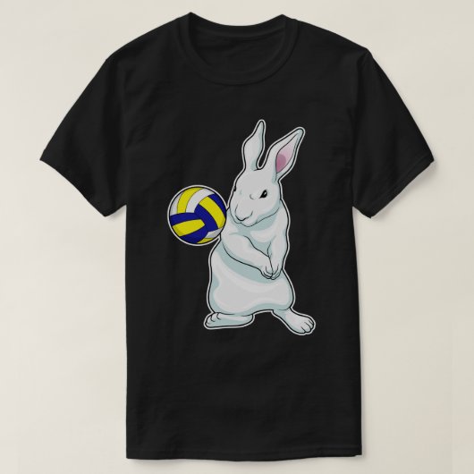 Konijnenvolleybal T-shirt (Design voorkant)