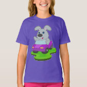 konijnenwagen t-shirt (Voorkant)