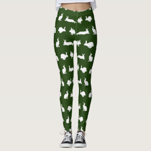 Konijnenwoede Broek (Donkergroen) Leggings