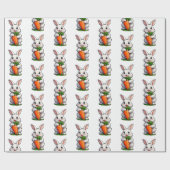 Konijnenwortel Cadeaupapier (Vlak)