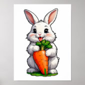 Konijnenwortel Poster (Voorkant)