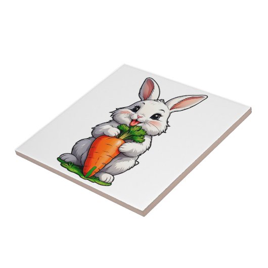 Konijnenwortel Tegeltje (Zijkant)