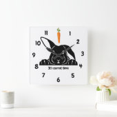 Konijnenwortel Wandenkast Vierkante Klok (Huis)