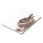 Konijnenzwart en wit notitieblok (Linkerzijde)