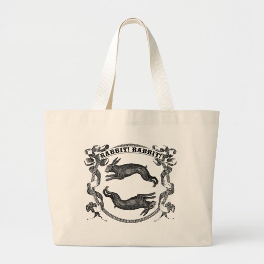 Konijnkonijn Grote Tote Bag (Voorkant)