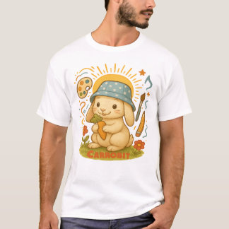 konijnontwerp t-shirt