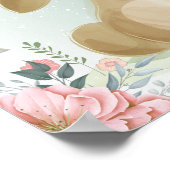 Konijnposter voor baby's poster (Hoek)