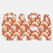 Konijn's koninklijke dresscode bedankdoosjes (Ongevouwen)