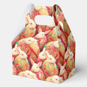 Konijn's koninklijke dresscode bedankdoosjes (Achterkant)