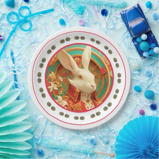 Konijn's Royal Dress Code Papier Bord (Feest)