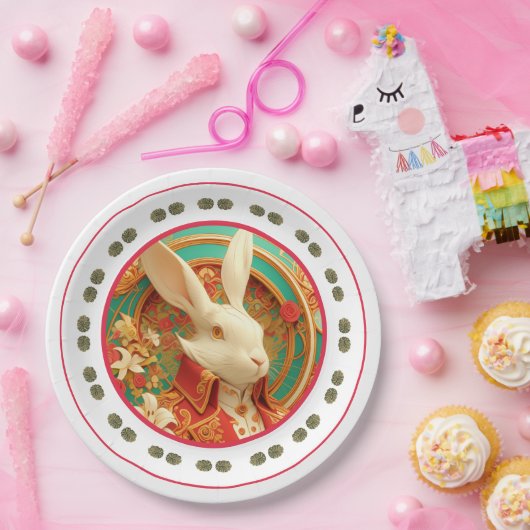 Konijn's Royal Dress Code Papier Bord (Feest)