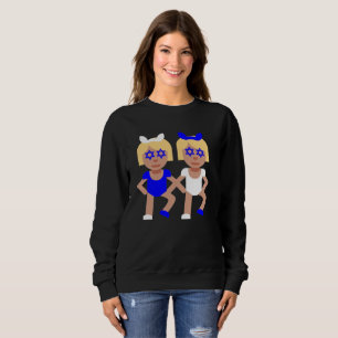 konijnse oren hanukkah sweatshirt