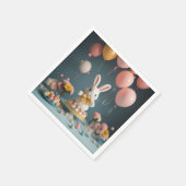 konijntaart ballonnen servet (Hoek)