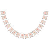 Konijntje en Aardbei Bunting Banner (Alle)