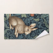 Konijntje in het bos art nouveau handdoek (Handdoek)