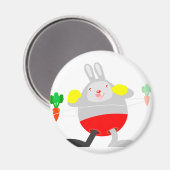 konijntje magneet (Voorkant / Achterkant)