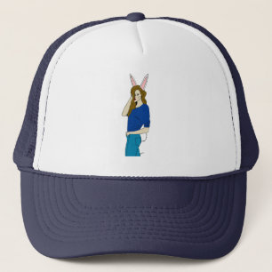 konijntje meisje trucker pet