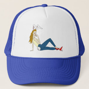 konijntje meisje trucker pet