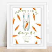 Konijntje met wortels - mom-osa bar poster