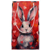 konijntje Valentijnsdag Klein Cadeauzakje (Voorkant)