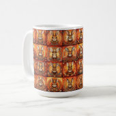 Konijntjes 16 koffiemok (Voorkant links)