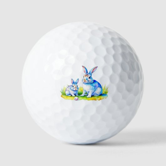 Konijntjes Golfballen (Voorkant)