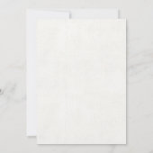 Konijntjes met rode sjaal witte feestdag kaart (Achterkant)