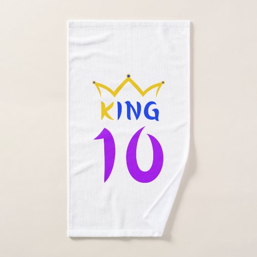 koning 10 bad handdoek (Handdoek)