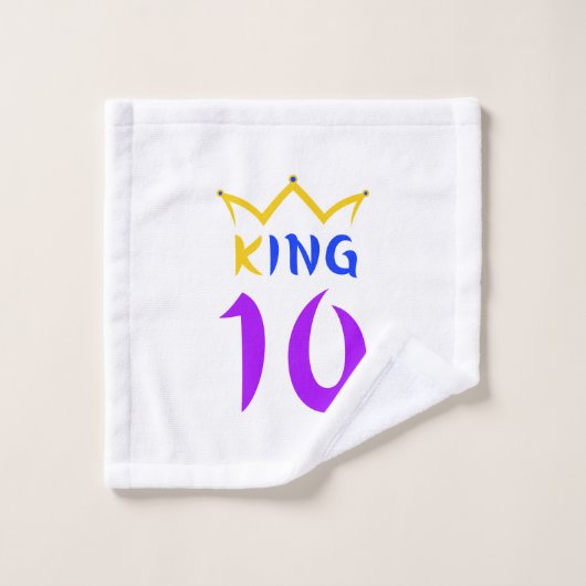 koning 10 bad handdoek (Wasdoekje)