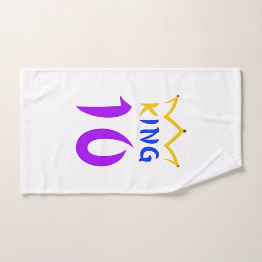 koning 10 bad handdoek (Handdoek)