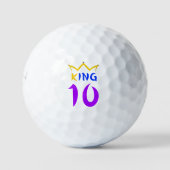 koning 10 golfballen (Voorkant)