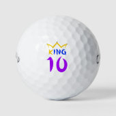 koning 10 golfballen (Voorkant)