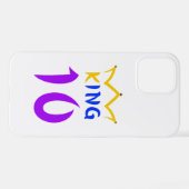 koning 10 iPhone hoesje (Achterkant horizontaal)